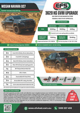 Nissan Navara D27 02/2026+ 3620kg GVM Upgrade K - NIS - D27 - GVM - EFS - EFS