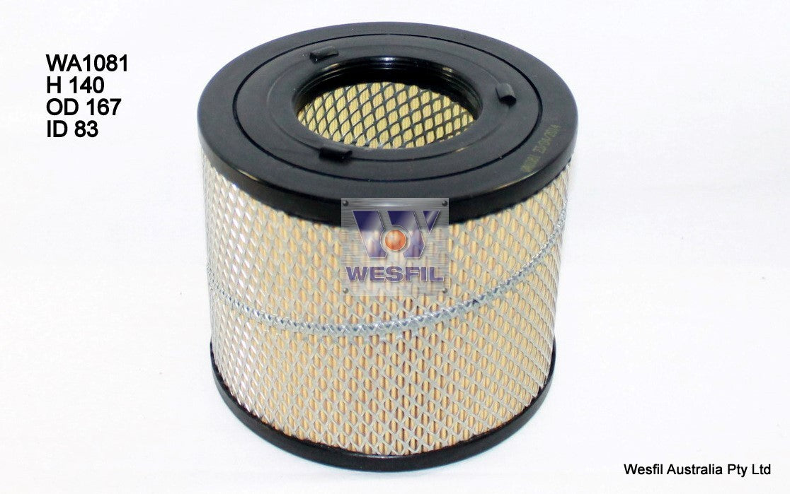 Air Filter A1504 Fits Holden WA1081 - Wesfil | Universal Auto Spares