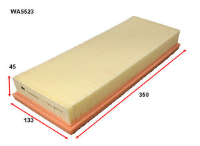 Air Filter A2071 Fits Citroen/Peugeot WA5523 - Wesfil