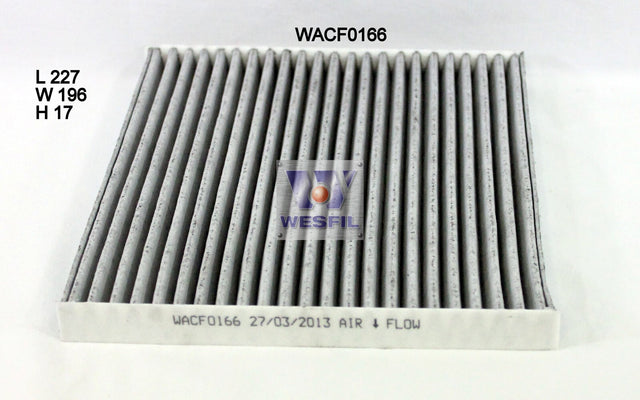 Cabin Filter RCA310P Fits Ssangyong WACF0166 - Wesfil | Universal Auto Spares