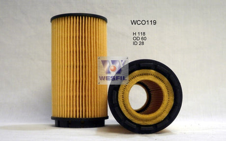 Oil Filter R2650P Fits Jeep/Kia WCO119 - Wesfil