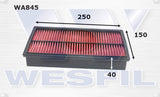 Air Filter A487 Fits Ford WA845 - Wesfil