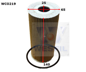 Oil Filter Porsche WCO219 - Cooper