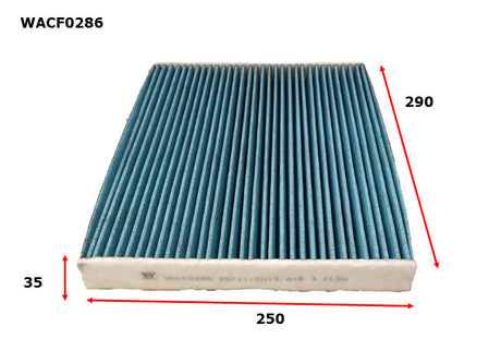 Cabin Filter RCA413MS Fits Volvo WACF0286 - Wesfil | Universal Auto Spares