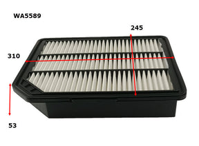 Air Filter Fits Ssangyong WA5589 - Wesfil