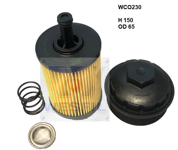 Oil Filter Fits Alfa WCO230 - Wesfil | Universal Auto Spares