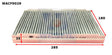 Cabin Filter RCA166C Fits Citroen/Peugeot WACF0029 - Wesfil