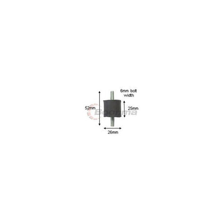 Radiator Support Bush fits Ford Econovan/Mazda E1400/E1800/E2000/E2200 – EM-3713 – Boonma | Universal Auto Spares