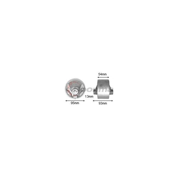 Engine Mount Bushing Left/Right fits Mitsubishi Magna TR/TS/TE/TF V6 – EMB-4487 – Boonma | Universal Auto Spares