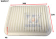 Air Filter A1582 Fits Ford WA5137 - Wesfil