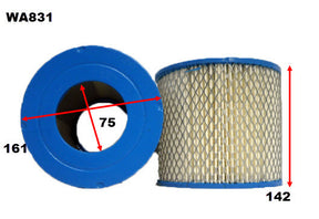 Air Filter A451 Fits Toyota WA831 - Wesfil