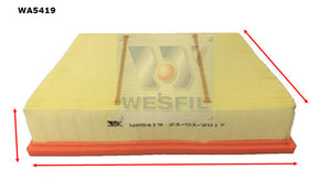 Air Filter A1982 Fits Landrover WA5419 - Wesfil