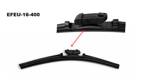 'Ultimate' Beam Blade (400mm) Exact Fit EFEU-16-400 - Exelwipe