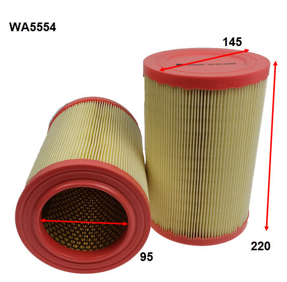 Air Filter A2032 Fits Alfa WA5554 - Wesfil | Universal Auto Spares