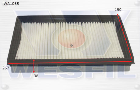 Air Filter A1425 Fits Kia WA1065 - Wesfil | Universal Auto Spares