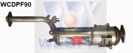 Diesel Particulate Filter (DPF) Fits Nissan WCDPF90 - Wesfil | Universal Auto Spares