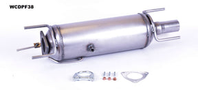 Diesel Particulate Filter RPF241 Saab WCDPF38 - Cooper