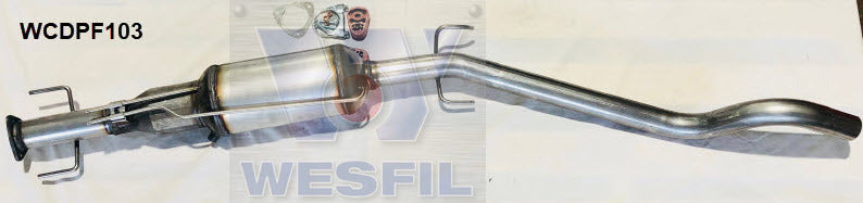 Diesel Particulate Filter (DPF) Fits Holden WCDPF103 - Wesfil | Universal Auto Spares