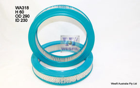 Air Filter A318 Fits Nissan WA318 - Wesfil