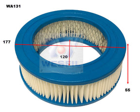 Air Filter A131 Fits Ford WA131 - Wesfil
