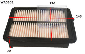 Air Filter A1947 Fits Honda WA5358 - Wesfil