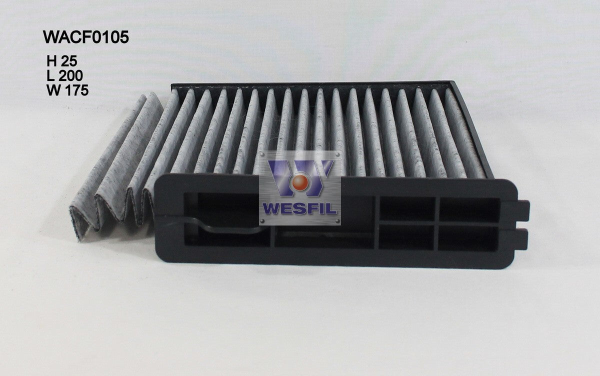 Cabin Filter RCA284P Fits Nissan WACF0105 - Wesfil | Universal Auto Spares