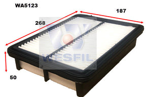Air Filter A1730 Fits Hyundai WA5123 - Wesfil