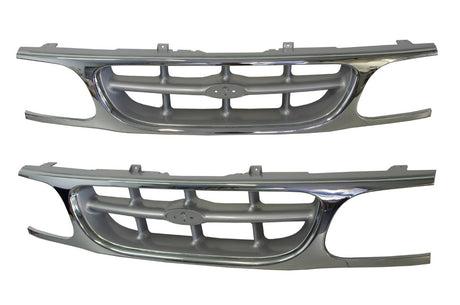 Front Grille (UN, UP, US) Ford Explorer 1996 - 2001 FDEP-GRI-03F - Sterling Parts
