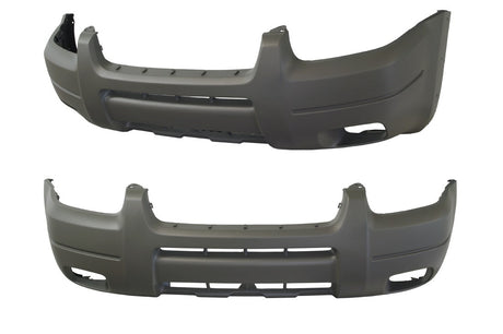 Front Bumper Bar Cover (with Flare & Fog Light Holes) Ford Escape BA/ZA/ZB 2001 - 2006 FDES-BAR-04F - Sterling Parts