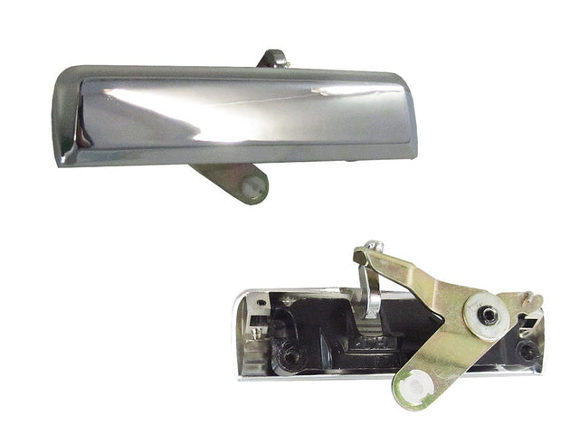 Rear Door Handle (Outer, LHS) Chrome Ford Falcon XD/XE/XF 1984 - 1988 FDFC - DOH - 60L - Sterling Parts - Door Handles - Sterling Parts
