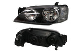 Headlight (LHS, Black, Halogen H4/H7, Manual Adjust) Ford Falcon BA/BF 2002 - 2006 FDFC - HEL - 66L - Sterling Parts - Headlight Assemblies - Sterling Parts