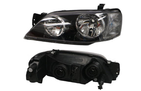 Headlight (LHS, Black, Halogen H4/H7, Manual Adjust) Ford Falcon BA/BF 2002 - 2006 FDFC - HEL - 66L - Sterling Parts - Headlight Assemblies - Sterling Parts