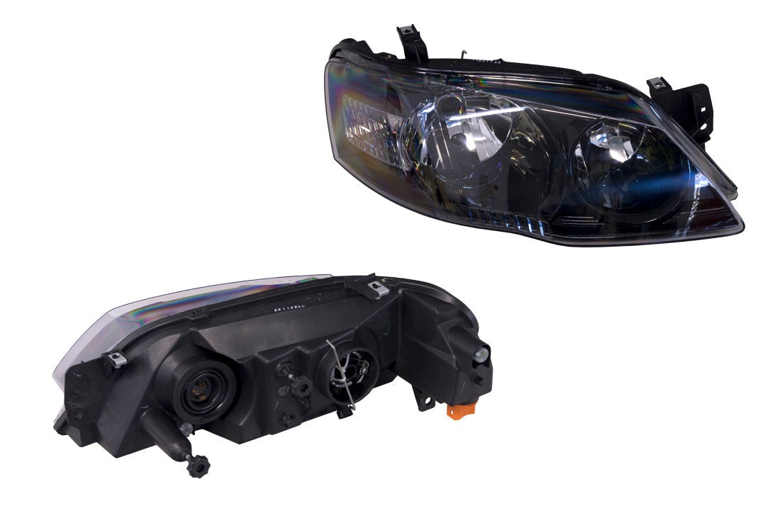 Headlight (RHS, Black) Ford Falcon XT BF Series 2 2006 - 2008 FDFC - HEL - 72R - Sterling Parts - Headlight Assemblies - Sterling Parts