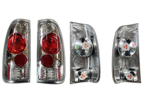 Tail Light Set (LHS, Two piece) Ute, Euro Style Ford Falcon AU 1998 - 2004 FDFC-TAL-96N - Sterling Parts