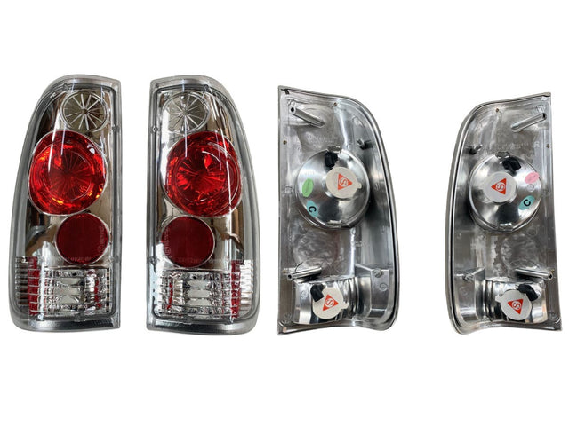 Tail Light Set (LHS, Two piece) Ute, Euro Style Ford Falcon AU 1998 - 2004 FDFC-TAL-96N - Sterling