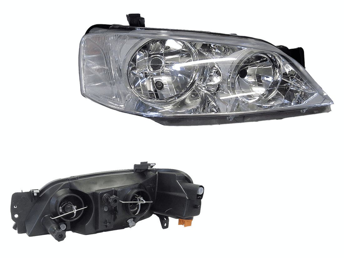 Headlight (RHS, Chrome) Ford Fairlane BA/BF 2003 - 2007 FDFL - HEL - 67R - Sterling Parts - Headlight Assemblies - Sterling Parts
