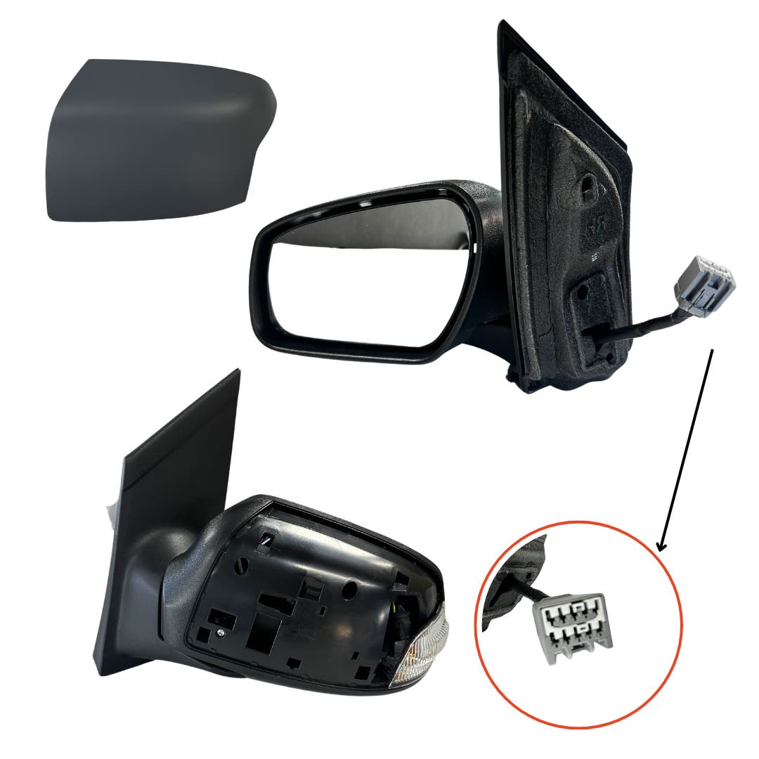 Door Mirror (LHS, Electric, 5 - Pin, with Blinker) Ford Focus LS/LT 2005 - 2009 FDFO - DOM - 07L - Sterling Parts - Exterior Mirrors - Sterling Parts