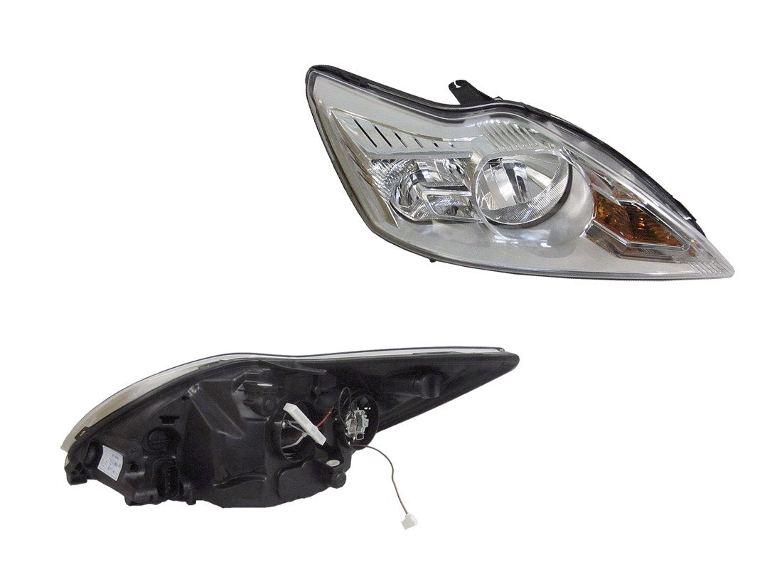 Headlight (RHS, Halogen H7/H1, Electric Adjust) Ford Focus LV 2009 - 2011 FDFO - HEL - 37R - Sterling Parts - Headlight Assemblies - Sterling Parts