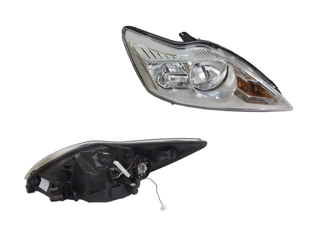Headlight (RHS, Halogen H7/H1, Electric Adjust) Ford Focus LV 2009 - 2011 FDFO - HEL - 37R - Sterling Parts - Headlight Assemblies - Sterling Parts