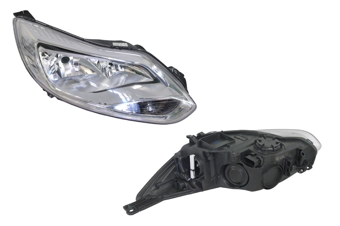 Headlight (RHS, Chrome) Ford Focus LW 2011 - 2014 FDFO - HEL - 43R - Sterling Parts - Headlight Assemblies - Sterling Parts