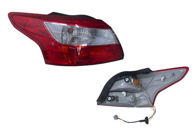 Outer Tail Light (LHS) Sedan Ford Focus LW 2011 - 2014 FDFO - TAL - 14L - Sterling Parts - Tail Lights - Sterling Parts
