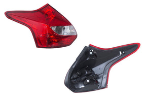 Tail Light (LHS, No LED) Ford Focus LW Hatchback 2011 - 2014 FDFO - TAL - 17L - Sterling Parts - Tail Lights - Sterling Parts