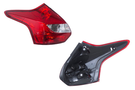 Tail Light (LHS, No LED) Ford Focus LW Hatchback 2011 - 2014 FDFO-TAL-17L - Sterling Parts