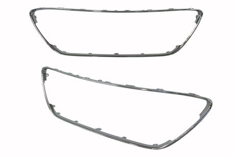 Front Bar Mould (Chrome Frame, Fits on Insert) Ford Fiesta WS/WT 2008 - 2013 FDFS-BAM-09F - Sterling Parts