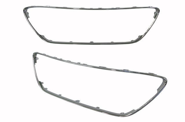Front Bar Mould (Chrome Frame, Fits on Insert) Ford Fiesta WS/WT 2008 - 2013 FDFS - BAM - 09F - Sterling Parts - Body Mouldings & Trims - Sterling Parts
