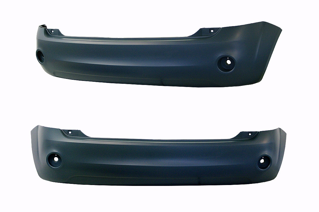 Rear Bumper Bar Cover (with Reflector Holes) Ford Fiesta WQ 2006 - 2008 FDFS - BAR - 07B - Sterling Parts - Grilles & Bumper Parts - Sterling Parts