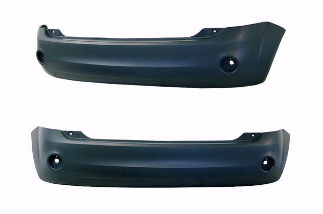 Rear Bumper Bar Cover (with Reflector Holes) Ford Fiesta WQ 2006 - 2008 FDFS - BAR - 07B - Sterling Parts - Grilles & Bumper Parts - Sterling Parts