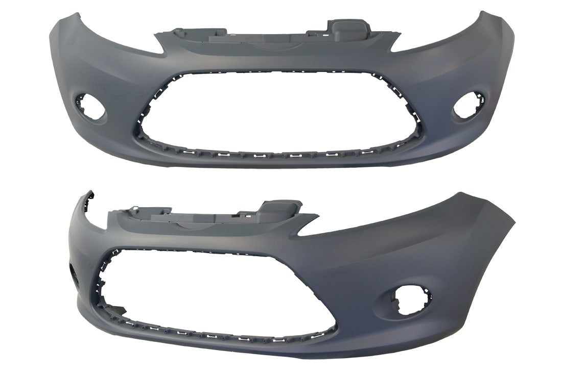 Front Bumper Bar Cover (Oval Fog Light Hole) Ford Fiesta WT 2009 - 2013 FDFS - BAR - 09F - Sterling Parts - Grilles & Bumper Parts - Sterling Parts