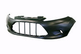 Front Bumper Bar Cover (Square Fog Light Hole) Ford Fiesta WS 2008 - 2013 FDFS - BAR - 15F - Sterling Parts - Grilles & Bumper Parts - Sterling Parts