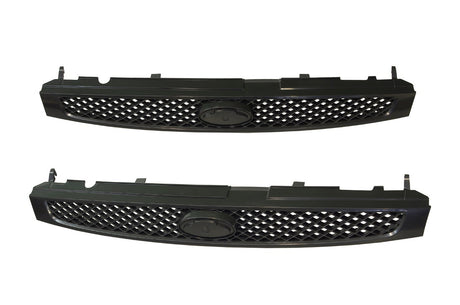 Front Grille (Black) Ford Fiesta WP 2004 - 2005 FDFS-GRI-09F - Sterling Parts